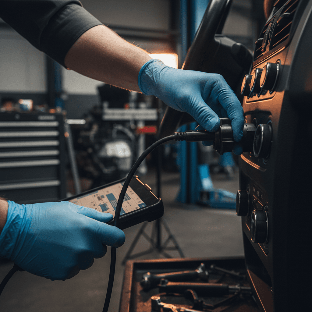 MOT Testing service at First Class Garage