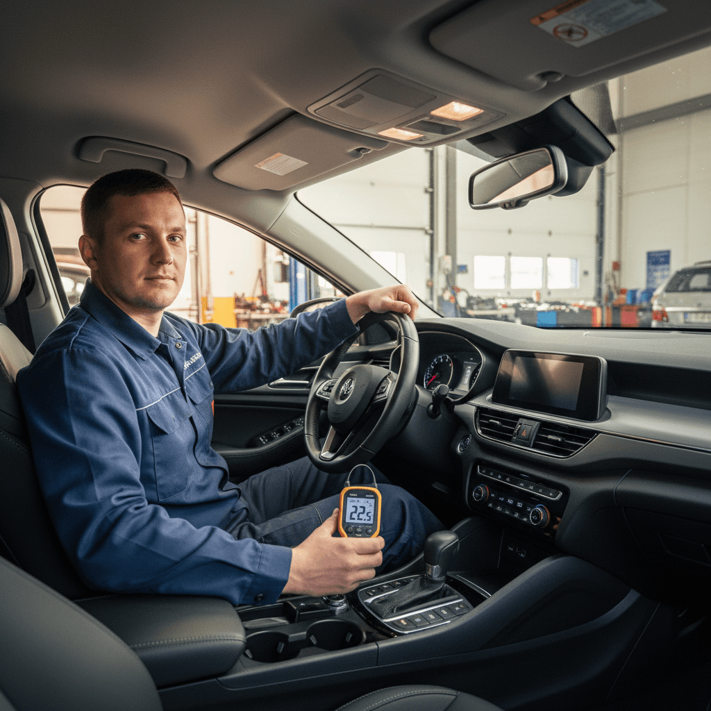 Air conditioning performance temperature test