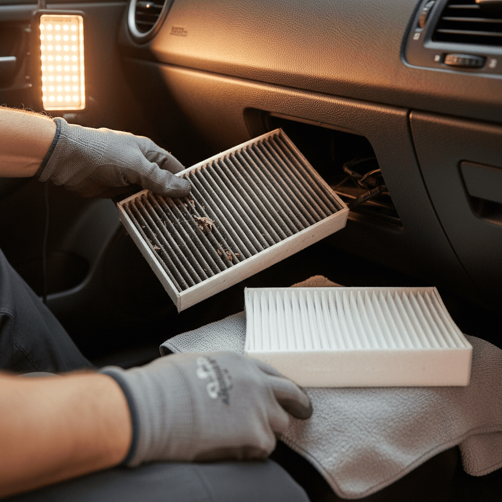 Cabin air filter replacement