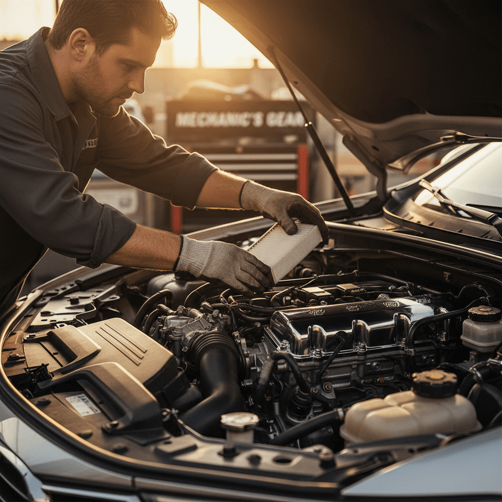 General vehicle maintenance work
